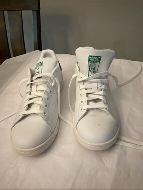 ADIDAS STAN SMITH Originals Sneaker ~ White/Green~ US 8